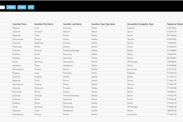 Slider Image 4 | MYSQL Report Generator | Ceylon Creations Company